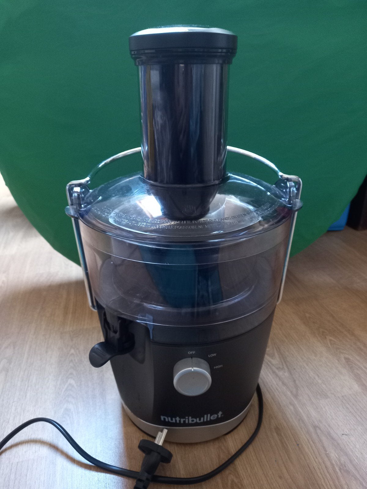 Nutribullet Sapcentrifuge - Zo goed als nieuw, Ophalen of Verzenden, Zo goed als nieuw, Elektrisch, Sapcentrifuge