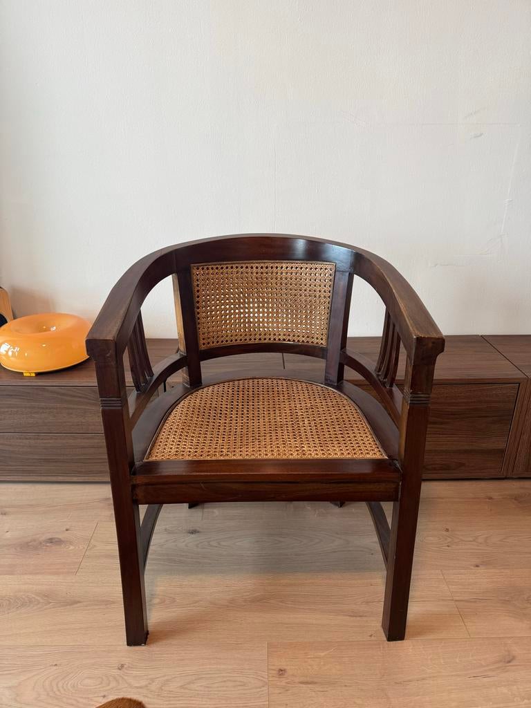 2x Indonesische teakhout armstoelen, Ophalen