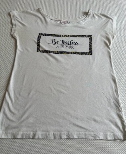 T Shirt van Casual Ladys , maat Small zgan (R168), Kleding | Dames, Wit, Ophalen of Verzenden, Zo goed als nieuw, Korte mouw