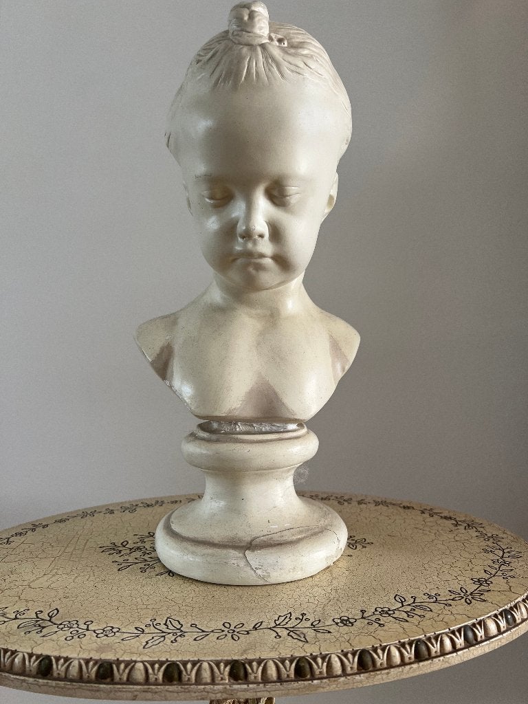 Brocante beeld / hoofd, Ophalen, Steen of Keramiek, Beeld, Overige onderwerpen