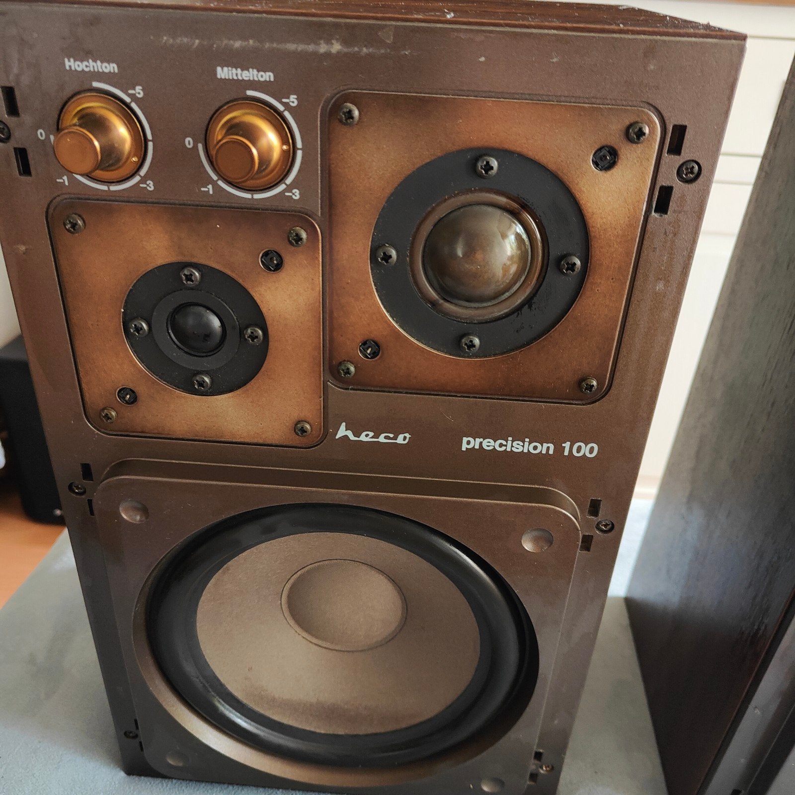 Heco Precision 100 Speakerset - 2 boxen 60W, Overige merken, Gebruikt, Speakerset, Ophalen of Verzenden