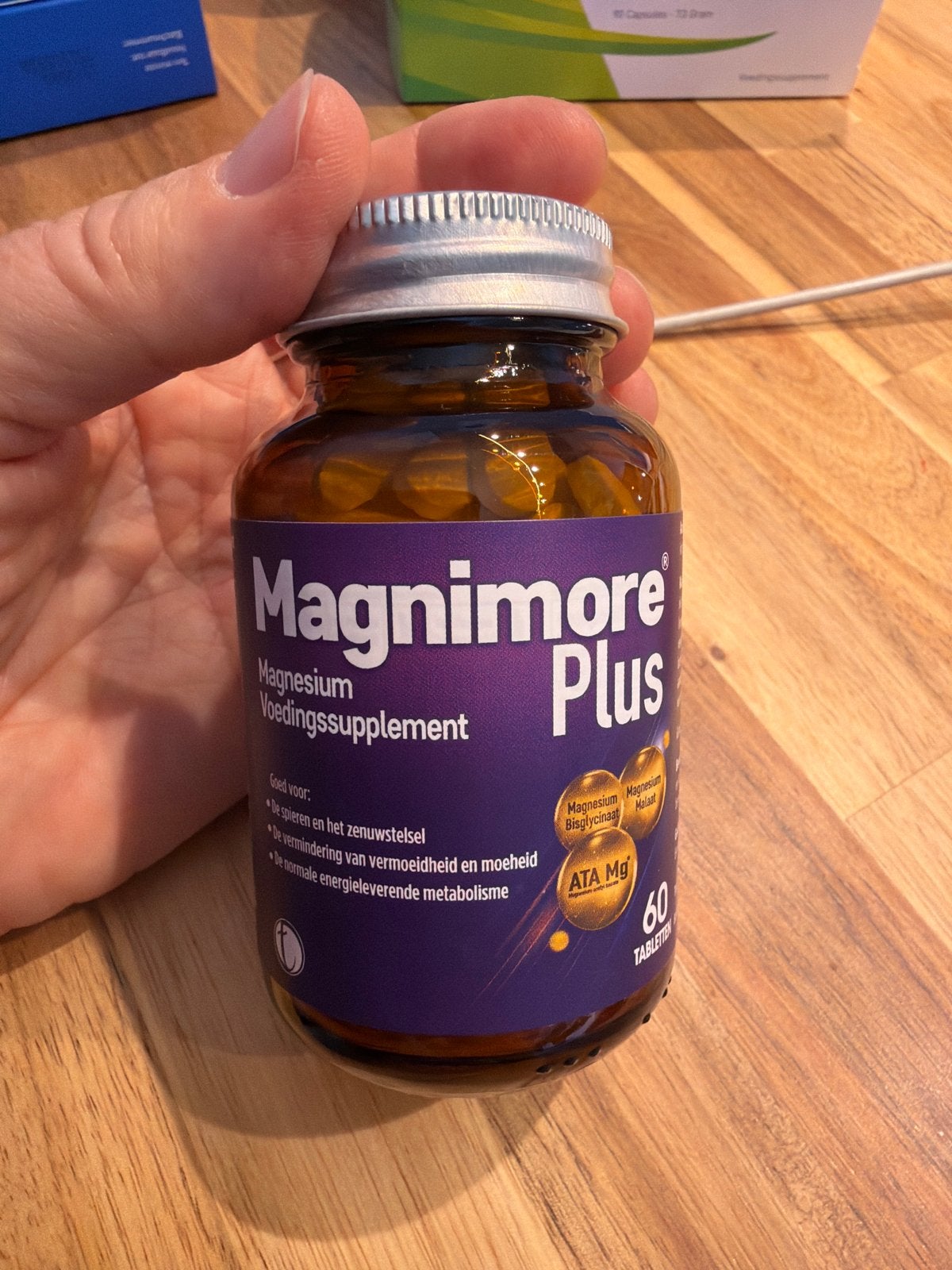 Magnimore Plus Magnesium Voedingssupplement 60 tabletten, Ophalen of Verzenden, Nieuw