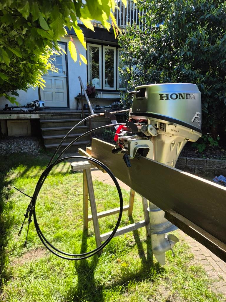 3x HONDA 6PK langstaart 4 TAKT, Ophalen, Benzine, 5 tot 10 pk
