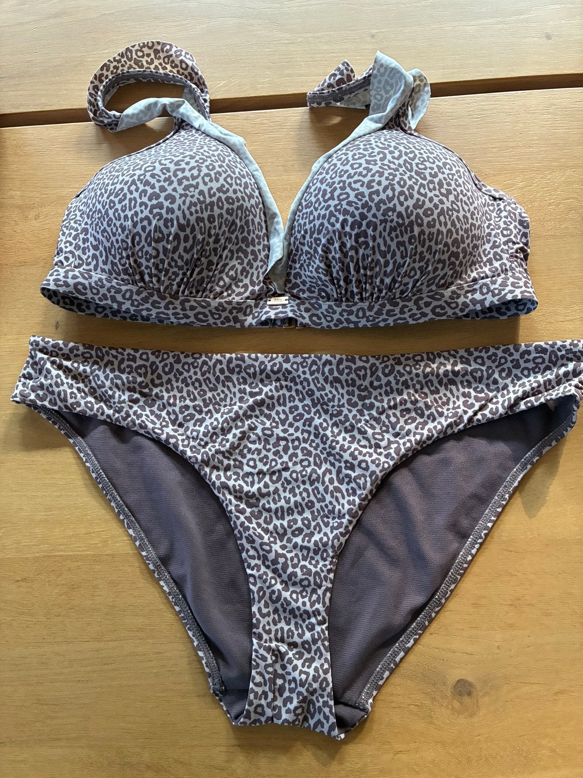 Sam Friday Bikini Bruin Animal Print Maat L, Ophalen of Verzenden, Gedragen, Bruin, Bikini