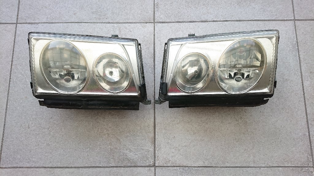 Mercedes w124 koplampen sport uitvoering, Ophalen, Gebruikt, Mercedes-Benz