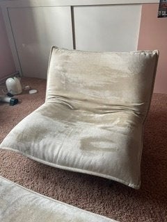Ligne Roset Calin Fauteuil met Hocker met 3 Standen, Ophalen, Avant Garde, Eenpersoons, 100 tot 125 cm