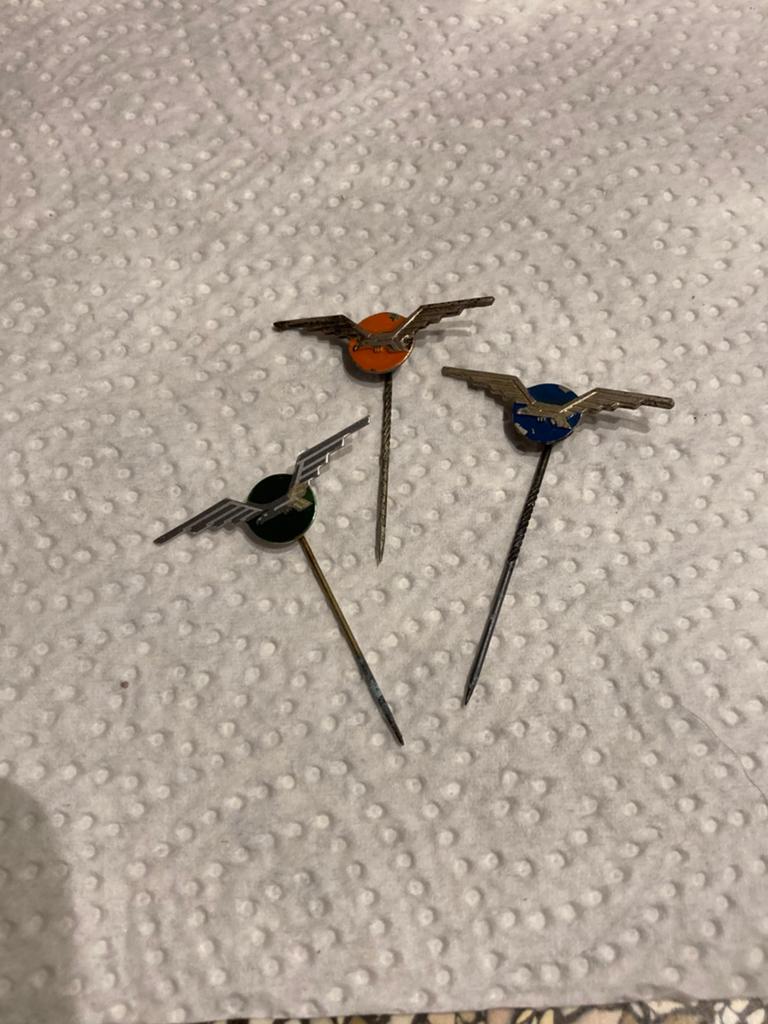 Set vleugel speldjes, Verzamelen, Speldjes, Pins en Buttons, Ophalen of Verzenden, Overige onderwerpen