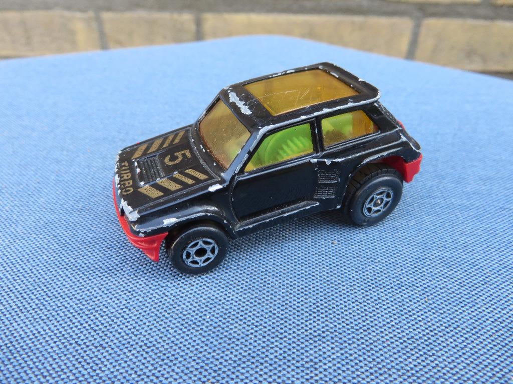 Majorette MOTORS Renault 5 Turbo zwart, Ophalen of Verzenden, Gebruikt, Auto