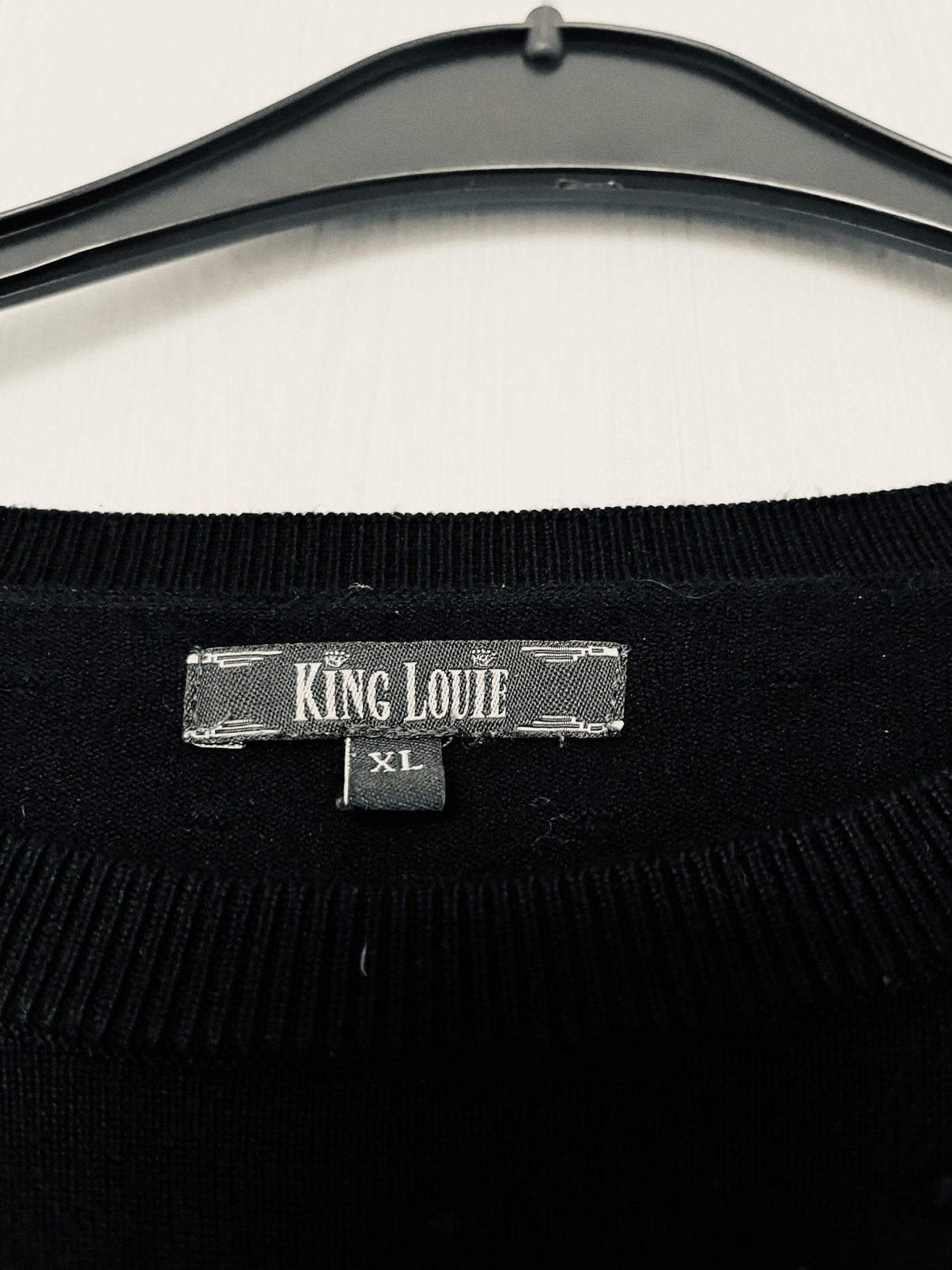 King Louie Dames Truitje, maat XL maar kan ook L., Ophalen of Verzenden, Zo goed als nieuw, Maat 42/44 (L), Zwart