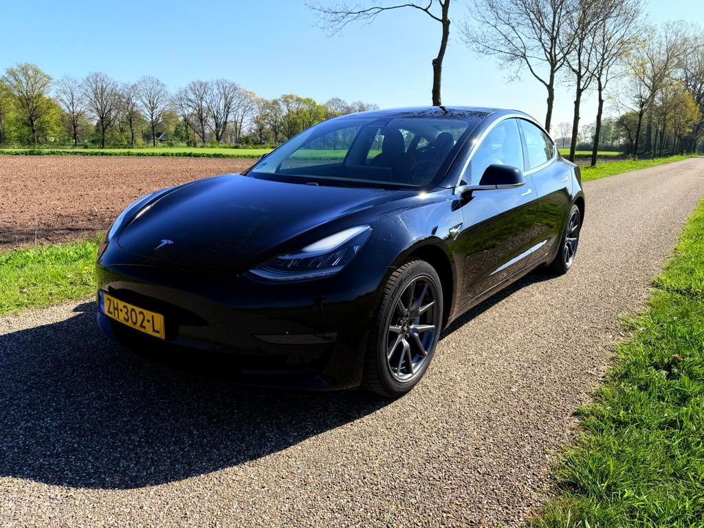 Tesla Model 3 Long Range AWD 75kWh, Vol opties, Inruil mogel, Auto's, Tesla, Automaat, 1831 kg, Zwart, Vierwielaandrijving
