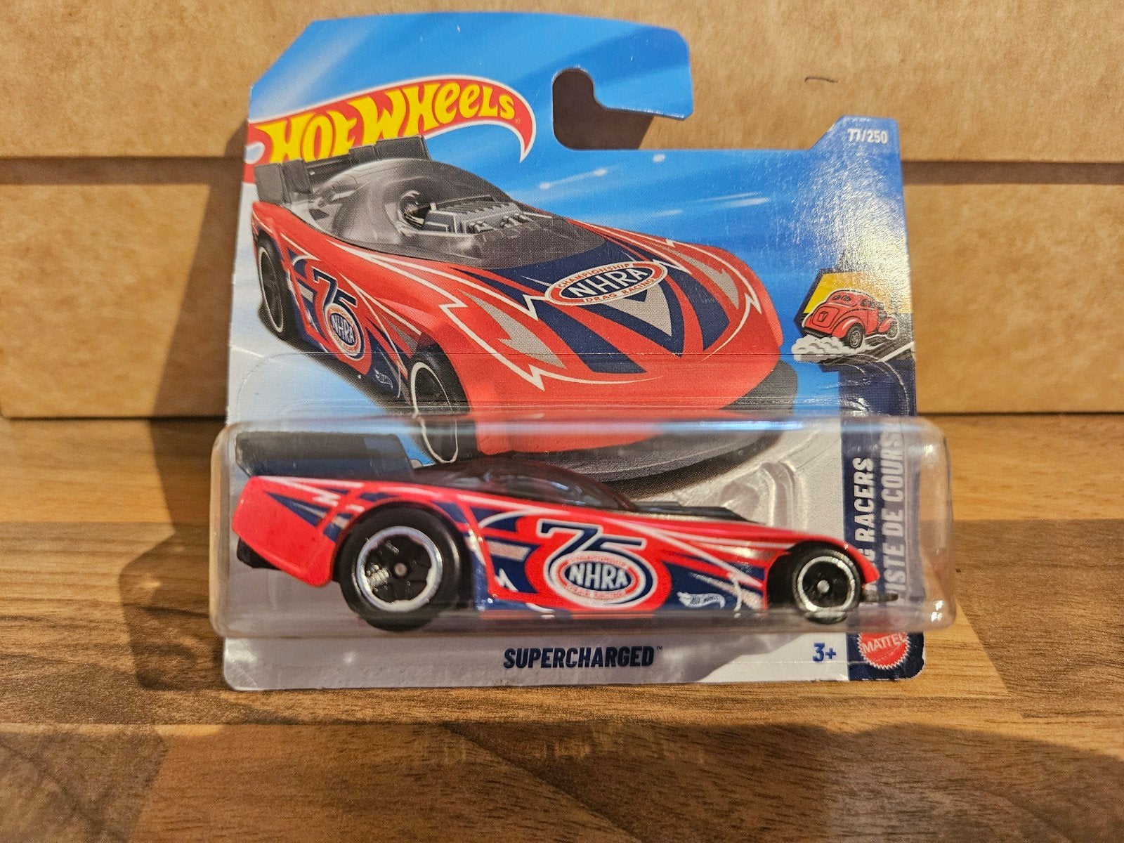 Hotwheels Hot Wheels Superchared ( Ford Mustang) in OVP, Ophalen of Verzenden, Zo goed als nieuw, Auto