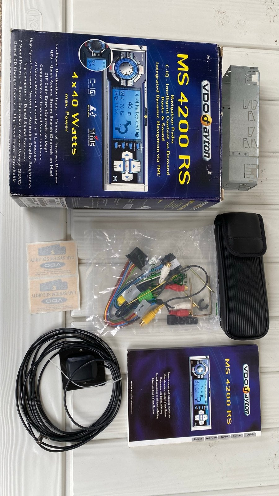 VDO Dayton MS 4200 RS Multimedia Navigatiesysteem, Ophalen of Verzenden, Zo goed als nieuw