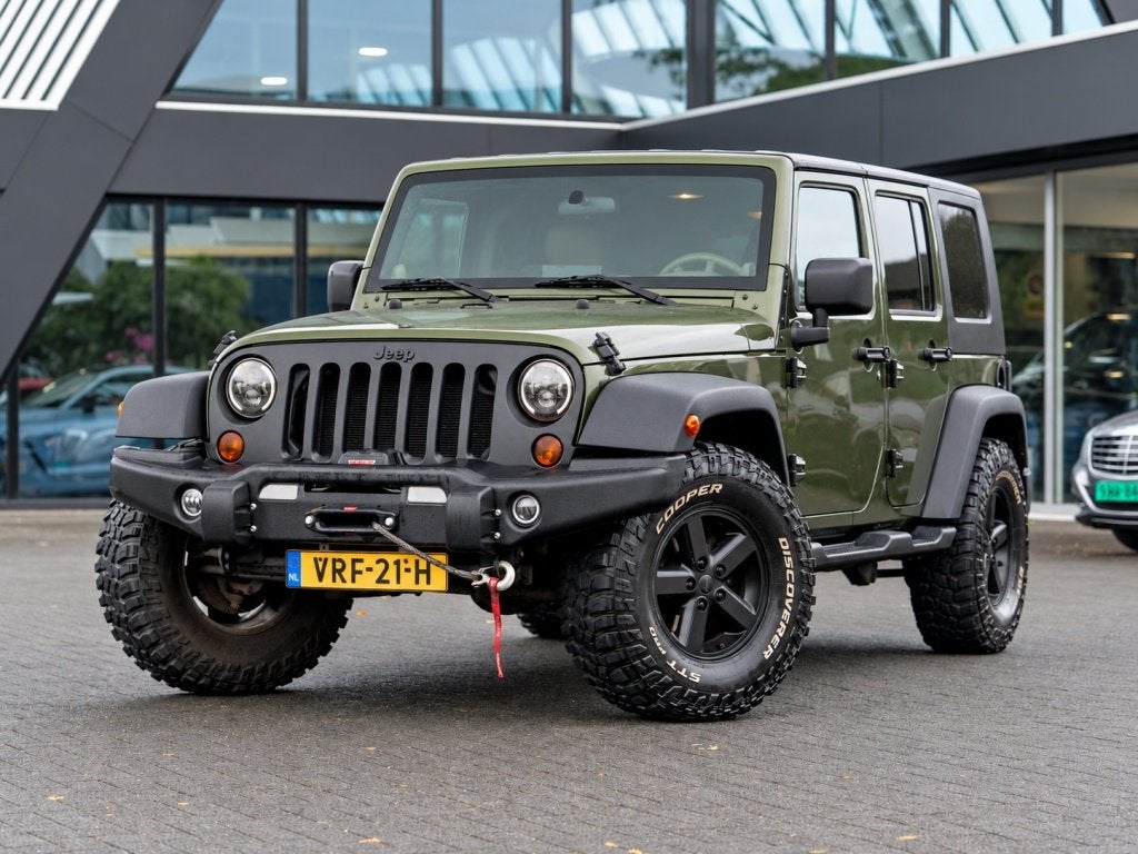 Jeep Jeep wrangler 3.8 Unlimited | Hard top (bj 2008), 3778 cc, Gebruikt, Overige carrosserieën, Bedrijf