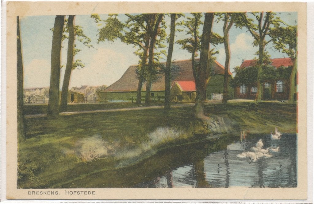 Breskens - Hofstede, Ophalen of Verzenden, 1920 tot 1940, Ongelopen, Zeeland