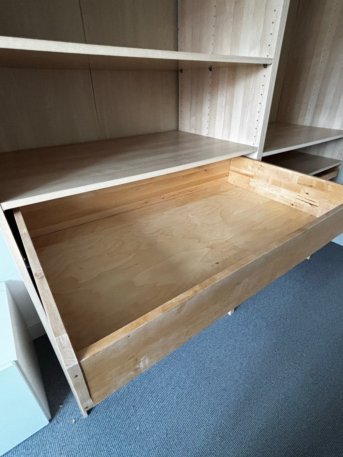 IKEA Pax kast met lades, planken en roede, Ophalen, Gebruikt, 100 tot 150 cm, 200 cm of meer