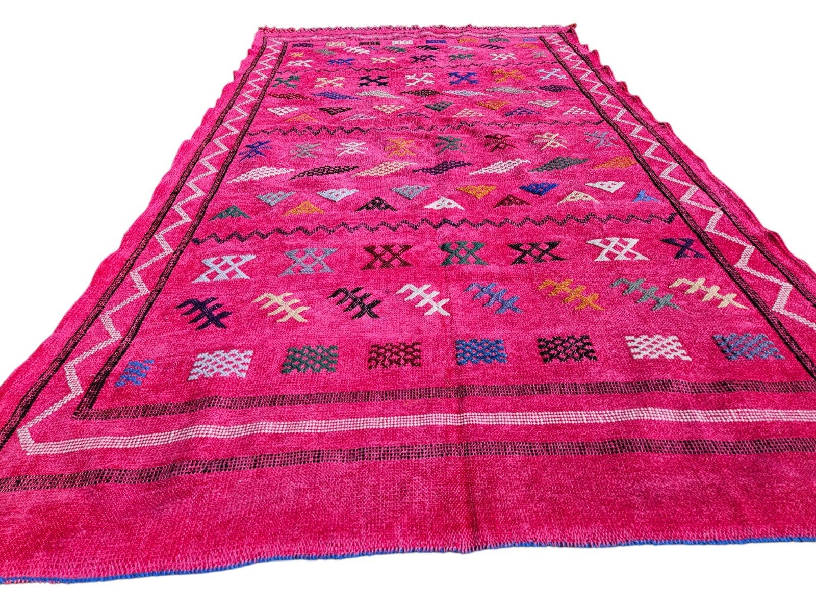 Prachtig nieuw handgeweven Berber Kelim tapijt, 100 tot 150 cm, Nieuw, Ophalen of Verzenden, 150 tot 200 cm