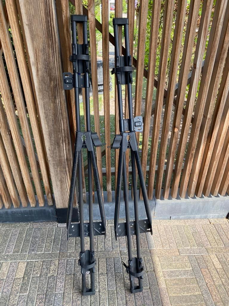 Thule fietsendrager voor dakmontage (2 stuks), Ophalen of Verzenden, 2 fietsen, Gebruikt, Dakdrager
