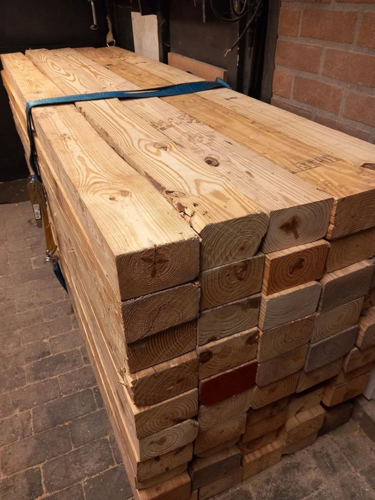 Te koop stevige balken, Ophalen, 250 cm of meer, Balken