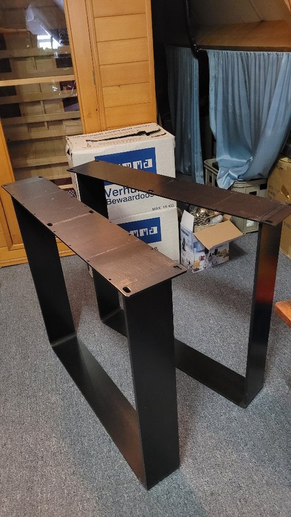 Stalen tafelpoten, Ophalen, Tafelpoot, Minder dan 50 cm, 50 tot 100 cm