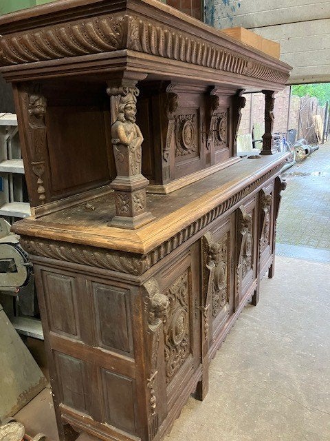 antieke bretonse kast, Ophalen
