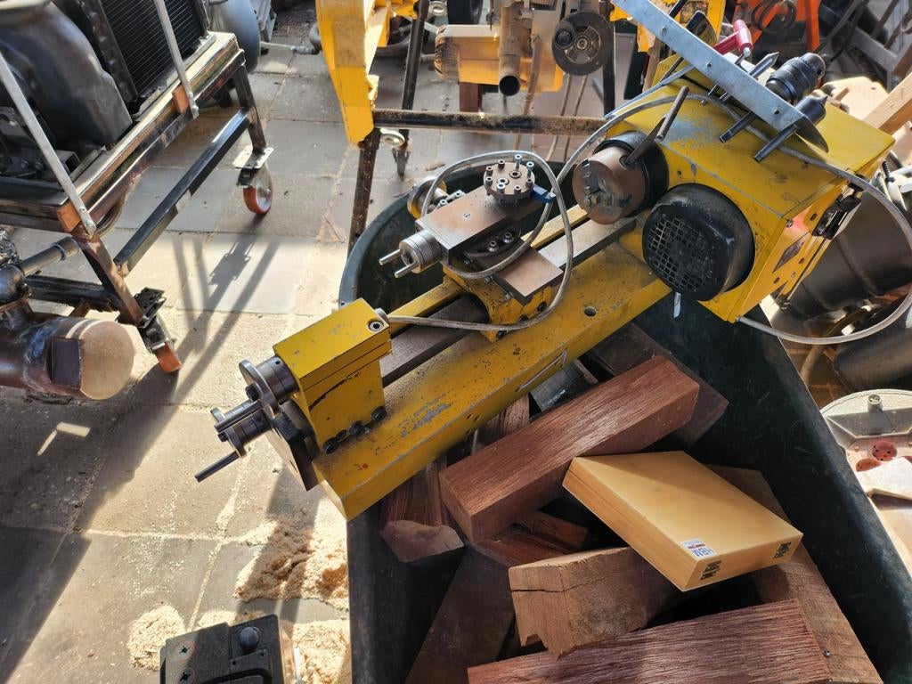 Mooi draaibank alles werkt bijbelang bel, Ophalen of Verzenden