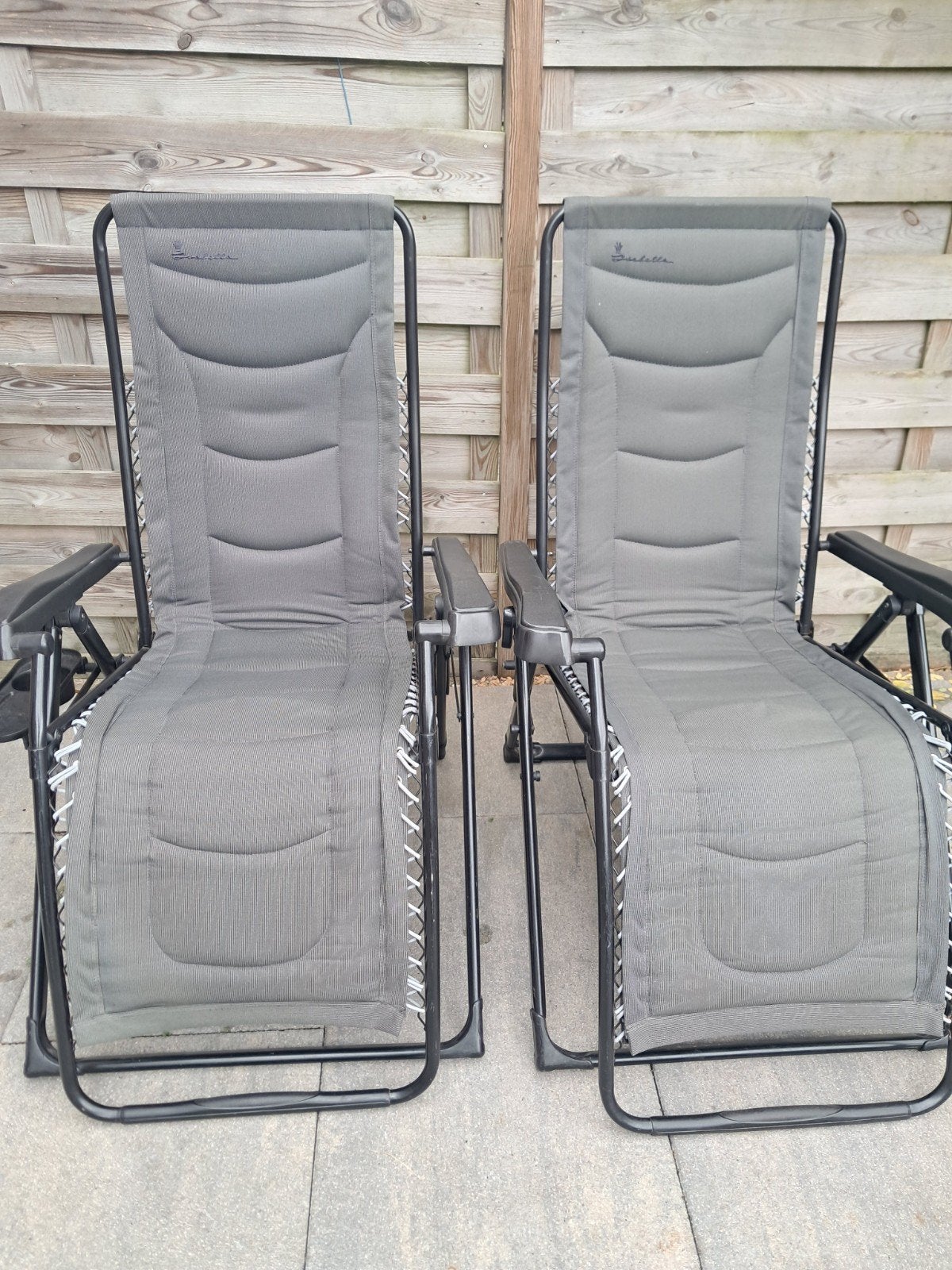 Isabella ligstoelen  relax stoelen, Ophalen, Gebruikt, Aluminium