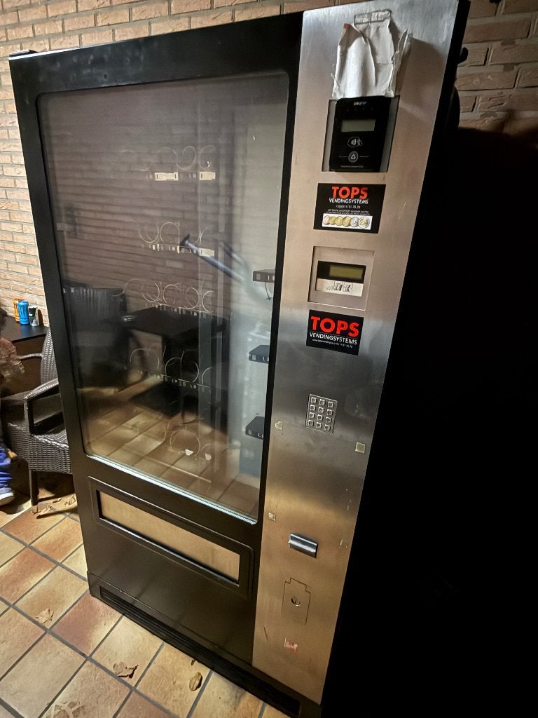 Sielaff Snackautomaat Munt + Payter Betaalsysteem Werkend, Ophalen, Gebruikt
