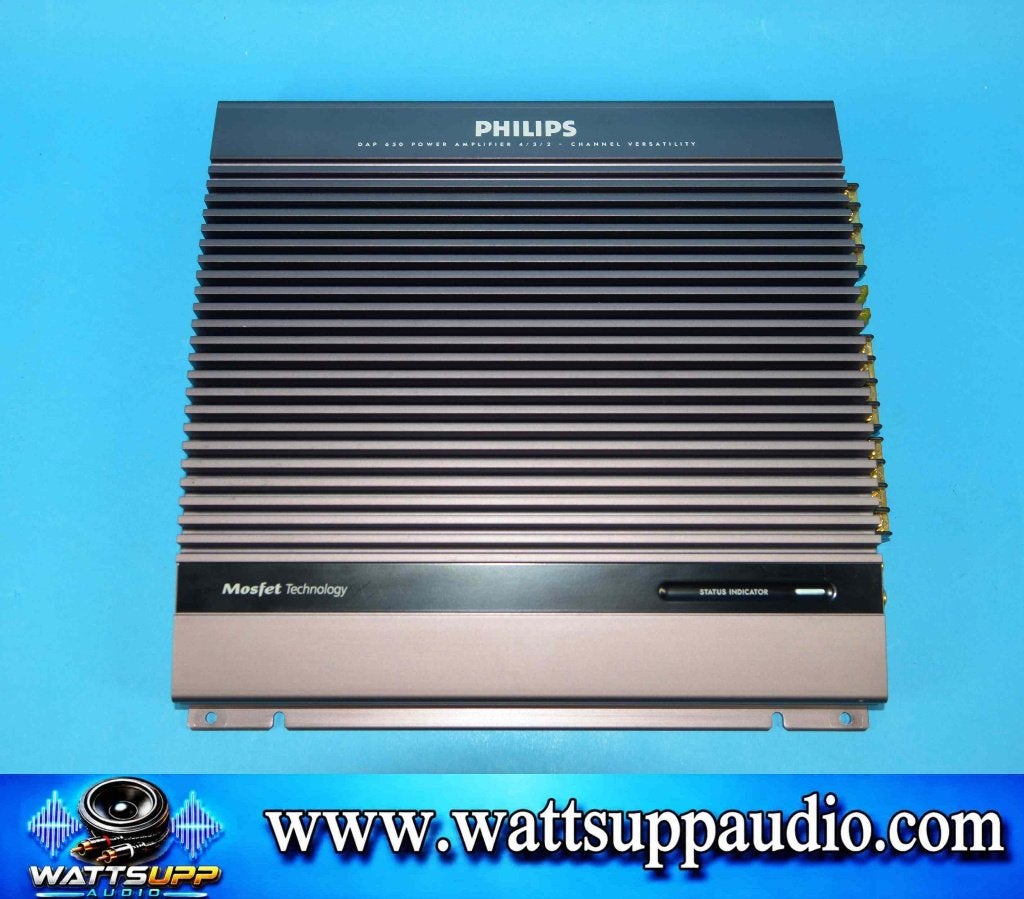 Philips DAP650 4 kanaals versterker / Made in Japan, Auto diversen, Autospeakers, PHILIPS, Gebruikt, ., Ophalen of Verzenden