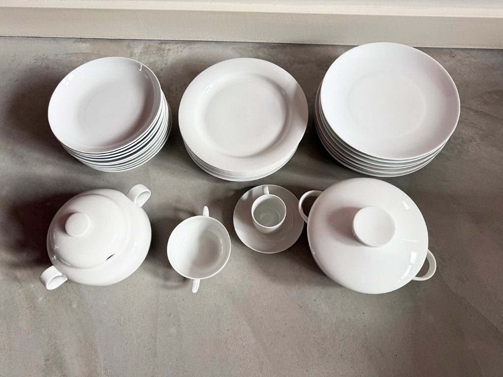 servies Arzberg wit borden en schalen, Ophalen, Gebruikt, Arzberg, Bord(en)