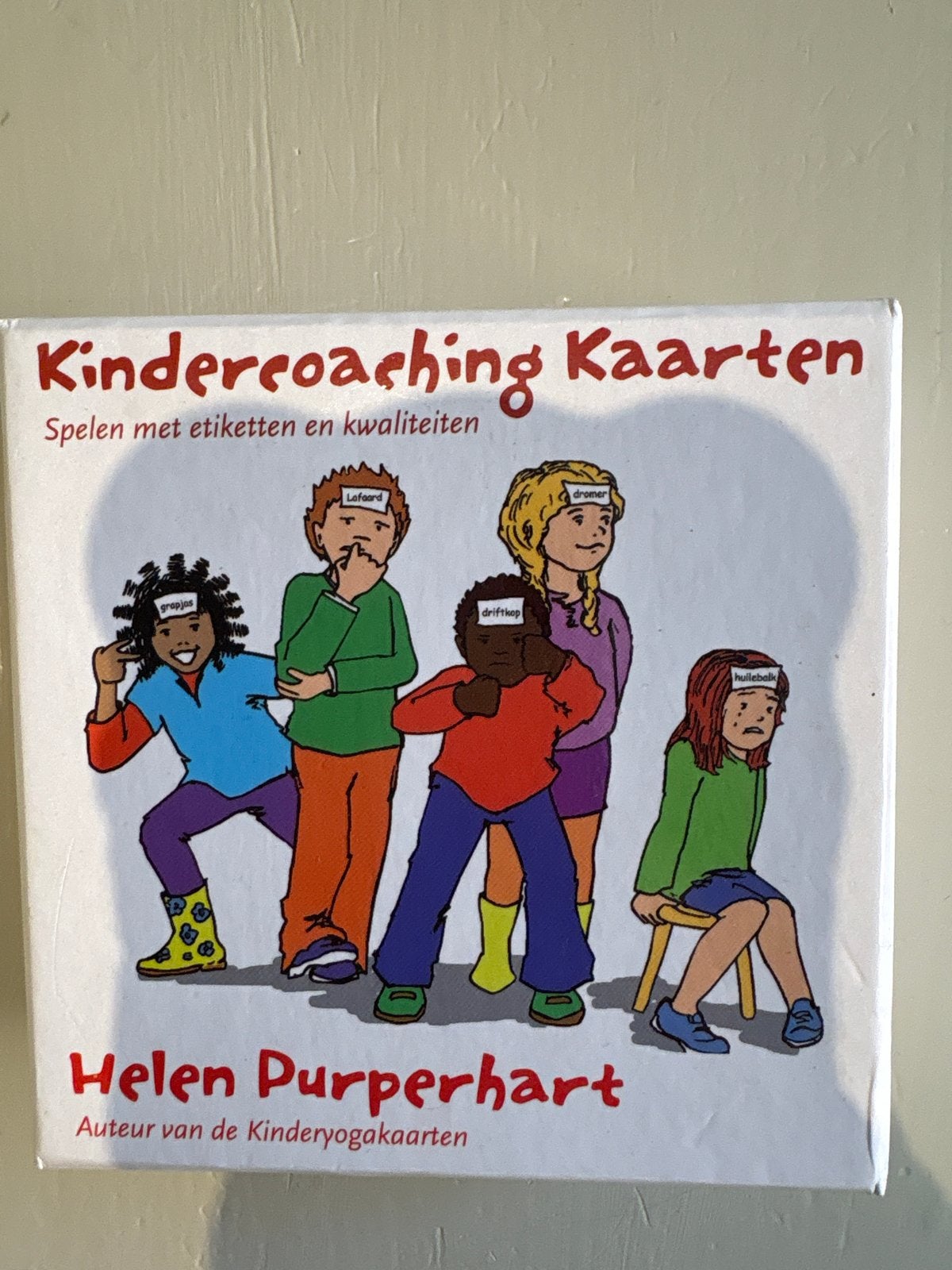 Kindercoaching Kaarten - Spelen met etiketten en kwaliteiten, Ophalen of Verzenden, Zo goed als nieuw