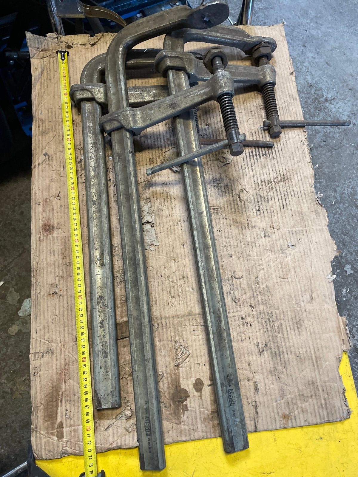 3x Bessey STB 60 M Lijmklemmen - 600x175 mm, Ophalen, Gebruikt
