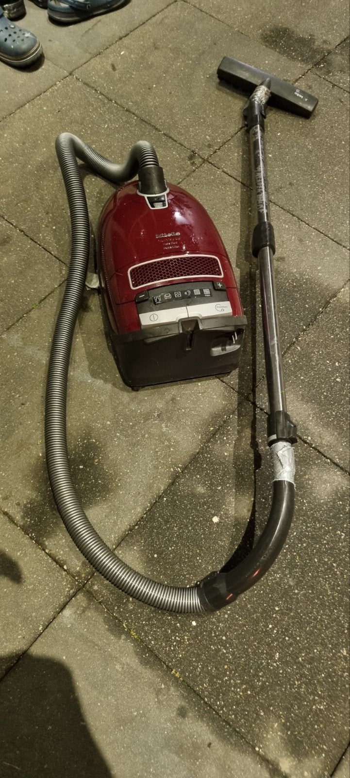 miele complete C3 pure Red PowerLine stofzuiker, Ophalen of Verzenden