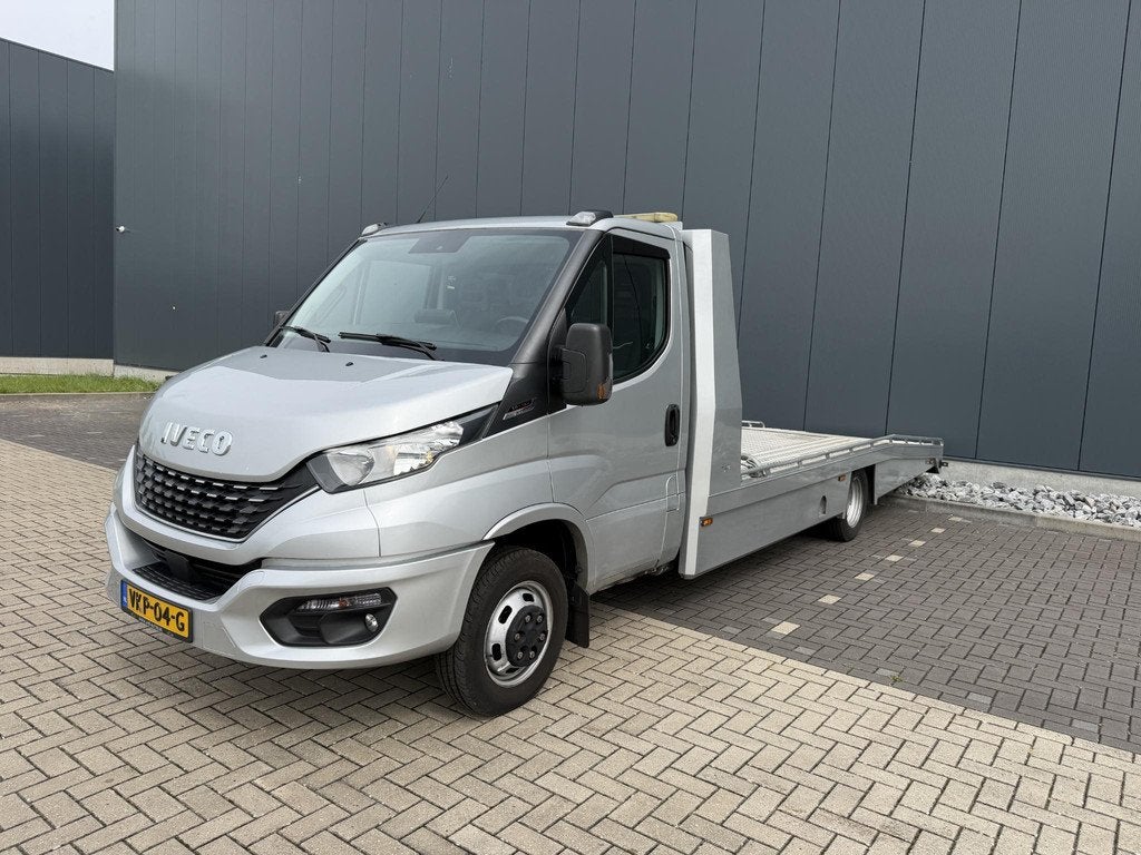 Iveco Daily TIJHOF Opbouw | oprijwagen | Luchtvering | NAP |, Gebruikt, Euro 6, 4 cilinders, Iveco
