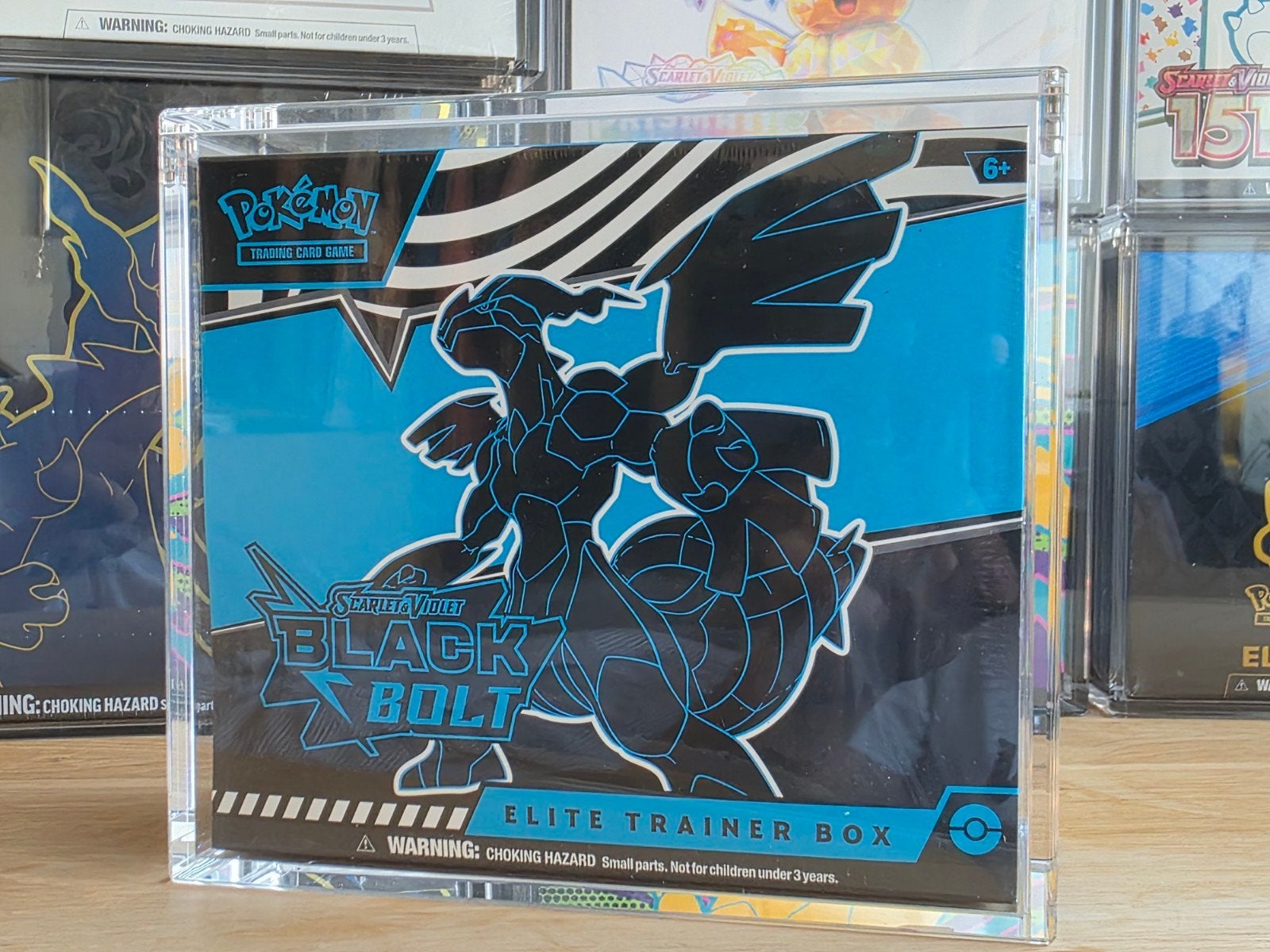 Pokémon TCG Scarlet & Violet Black Bolt Elite Trainer Box, Ophalen, Nieuw, Boosterbox