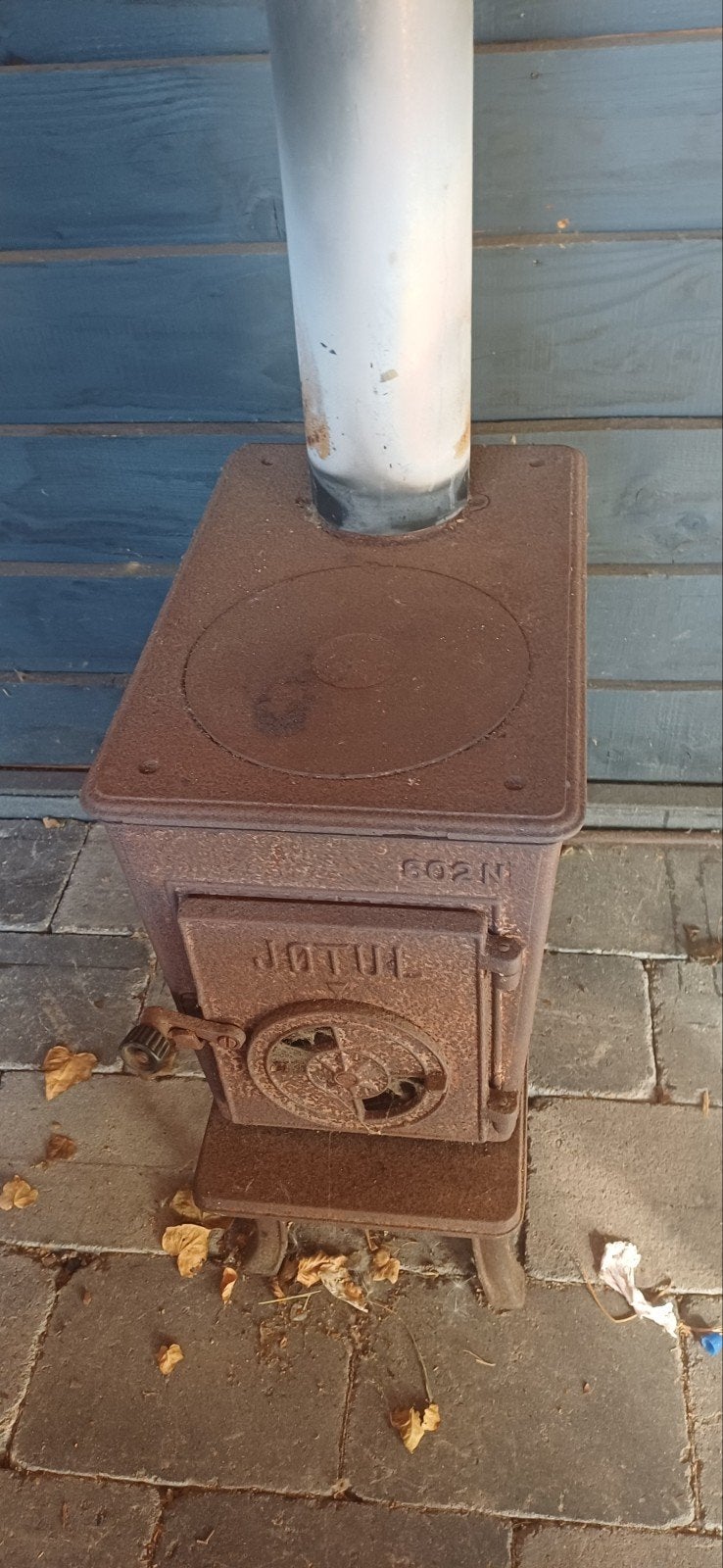 Jøtul 602 N houthaard, Ophalen, Gebruikt