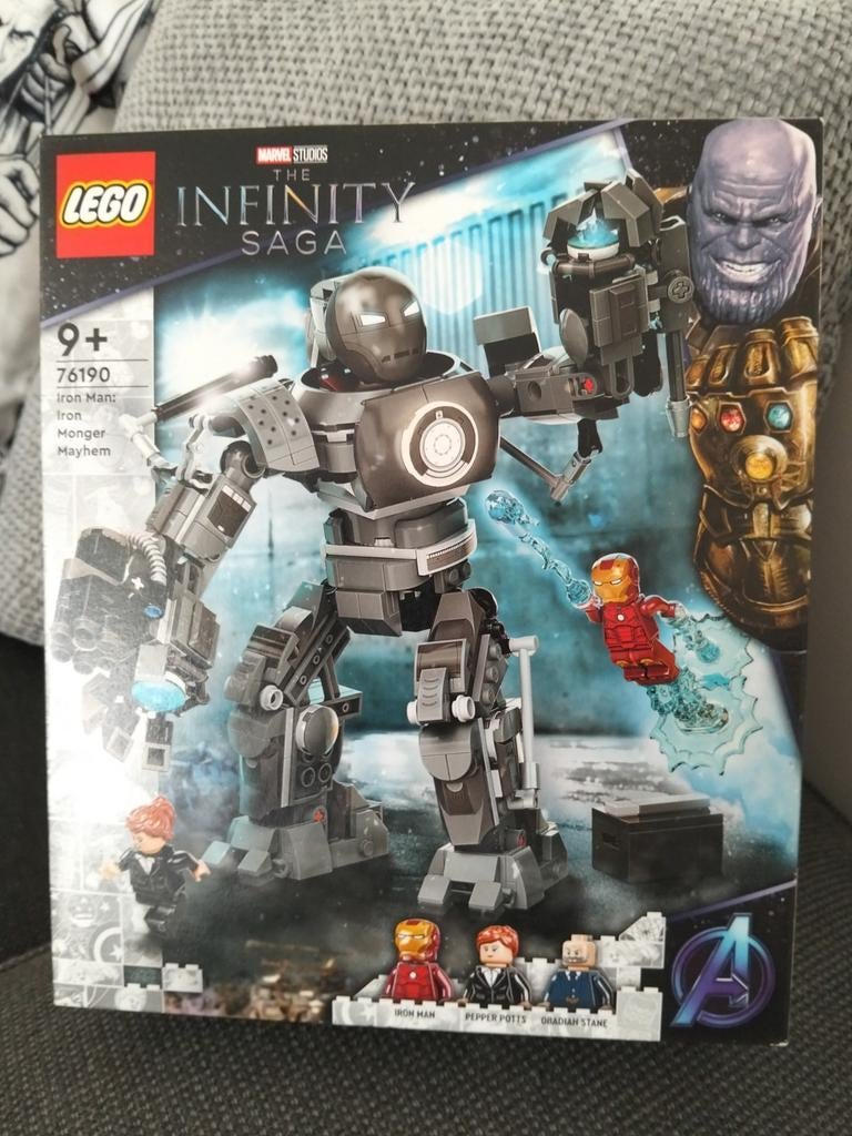 LEGO Marvel Iron Man: Iron Monger Mayhem (76190), Ophalen, Nieuw, Complete set, Lego