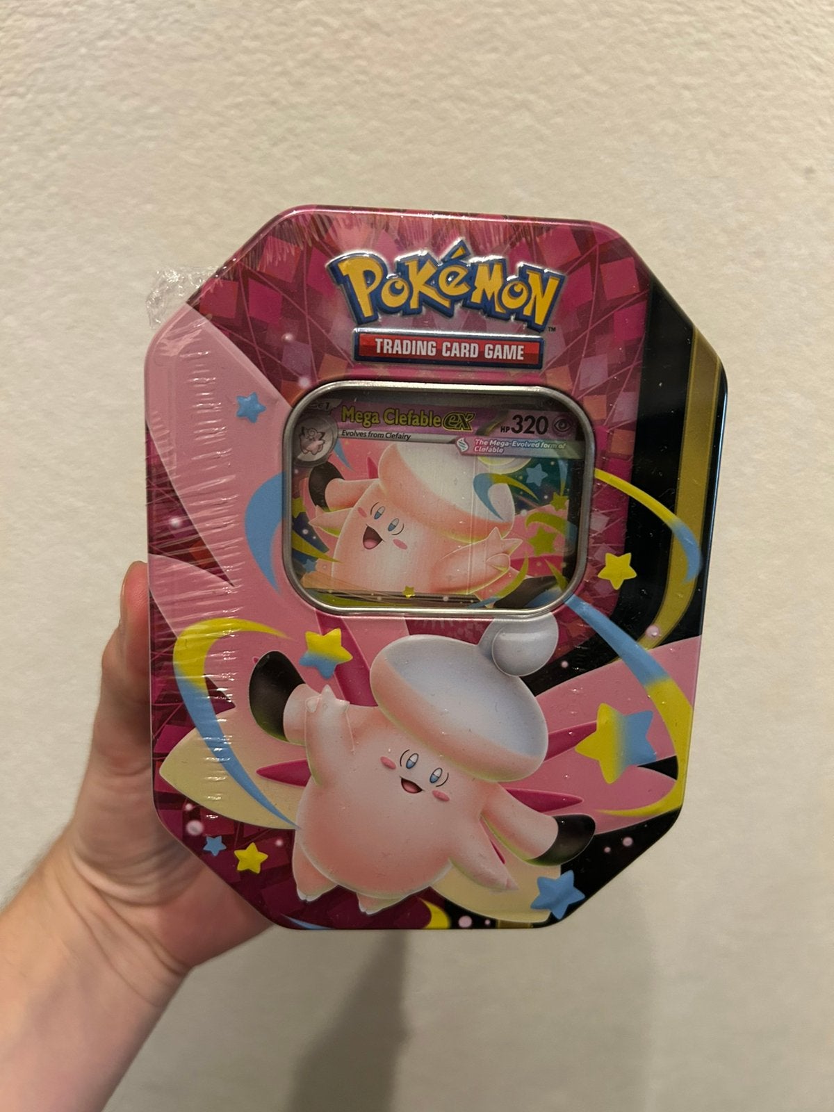 Clefable ex tin, Ophalen of Verzenden, Zo goed als nieuw