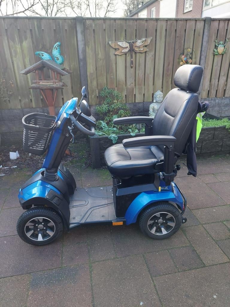 Zgan Blauwe mercurius scootmobiel uit 2024, Ophalen, 46 km of meer, 16 km/u of meer