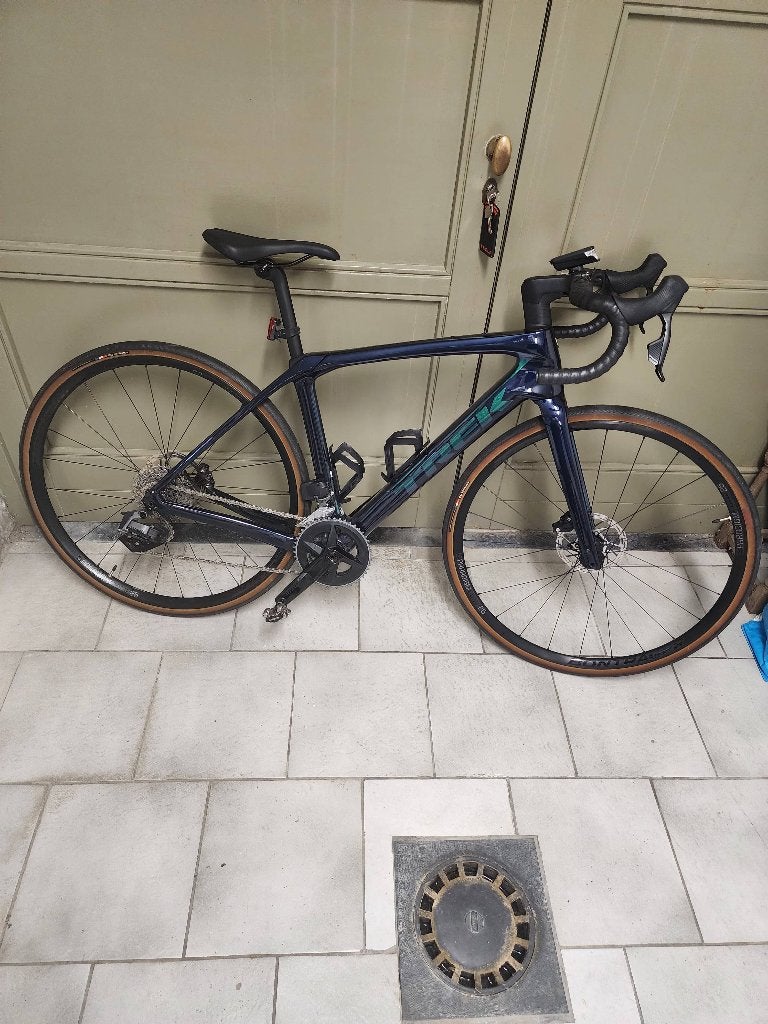 Trek Domane SL 6 AXS maat 53, 28 inch, Zo goed als nieuw, Meer dan 20 versnellingen, Schijfrem