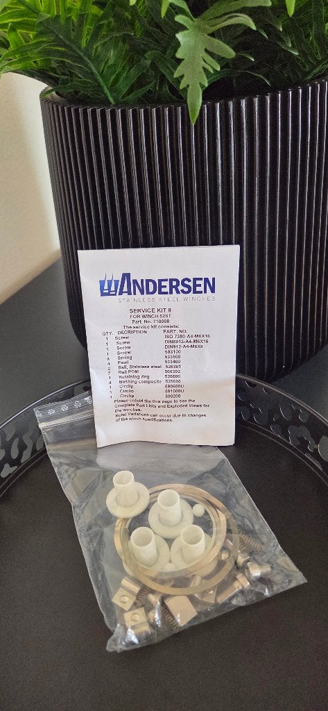 Andersen Service Kit 8 voor Winch 52ST, Ophalen of Verzenden, Nieuw, Onderhoud en Reparatie