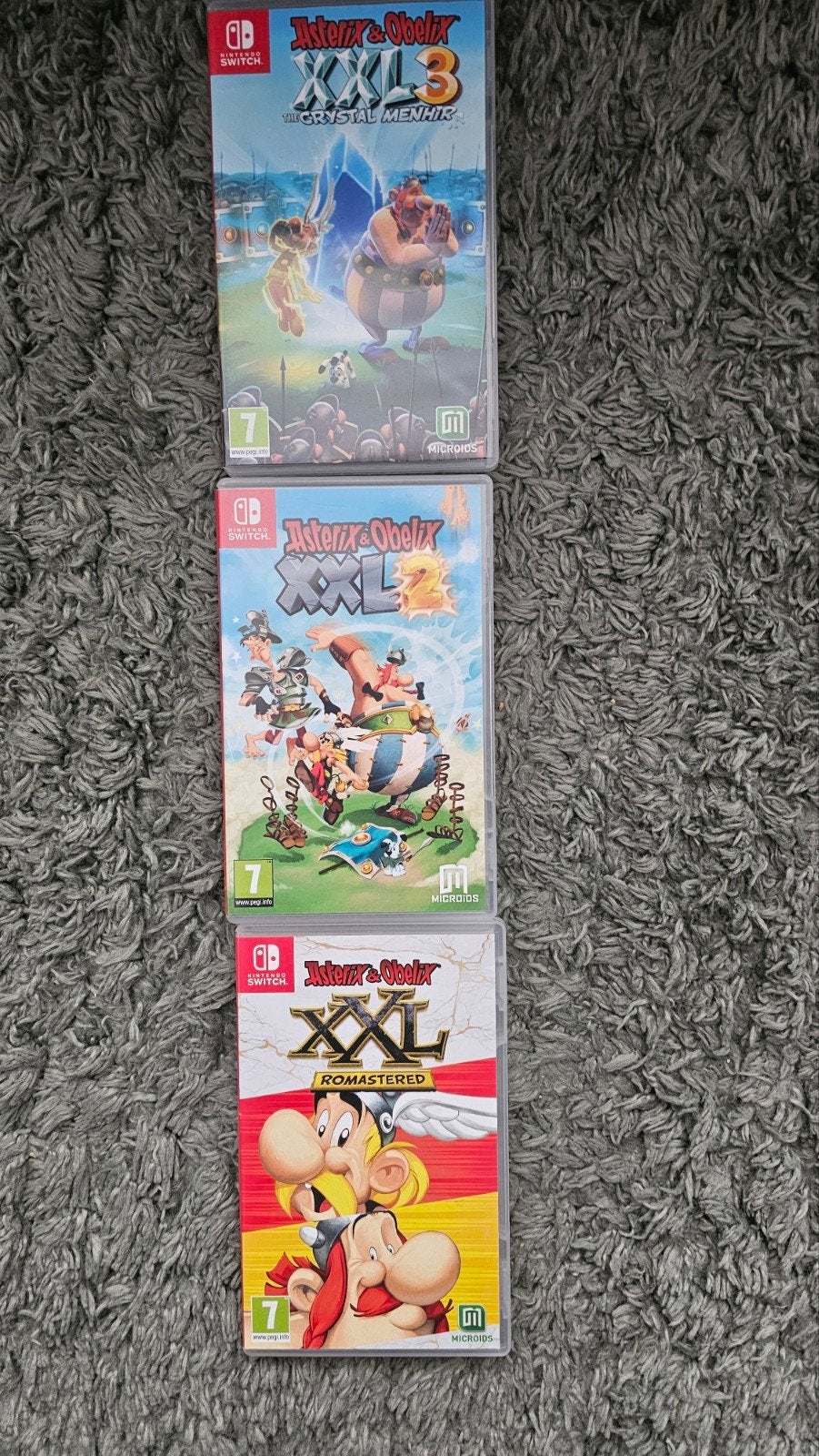 Asterix & Obelix XXL Trilogie Nintendo Switch, Spelcomputers en Games, Spelcomputers | Nintendo Switch, Ophalen, Zonder controller
