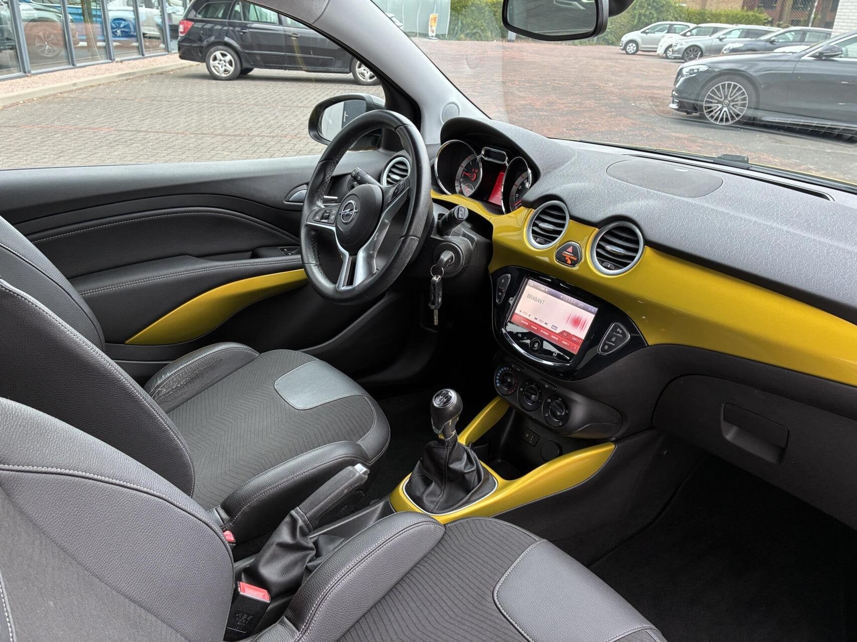 Opel ADAM 1.0 Turbo Rocks Cabrio Cruise Led Navi Pdc Leer 16, Voorwielaandrijving, ADAM, 1041 kg, 4 stoelen