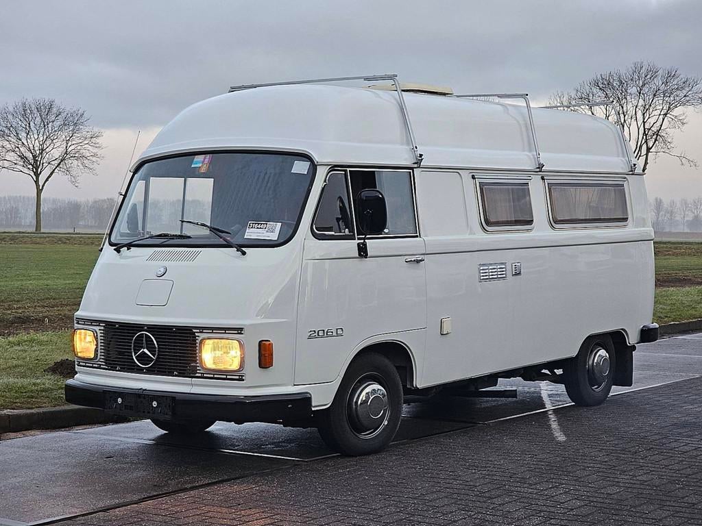 MERCEDES-BENZ 206 d camper, Euro 2, Gebruikt, Beige, Mercedes-Benz