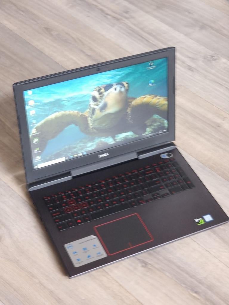 Dell Gaming Laptop i7-7700HQ GTX 1060 Max-Q 32GB RAM, Ophalen, Met videokaart, 2 tot 3 Ghz, Zo goed als nieuw