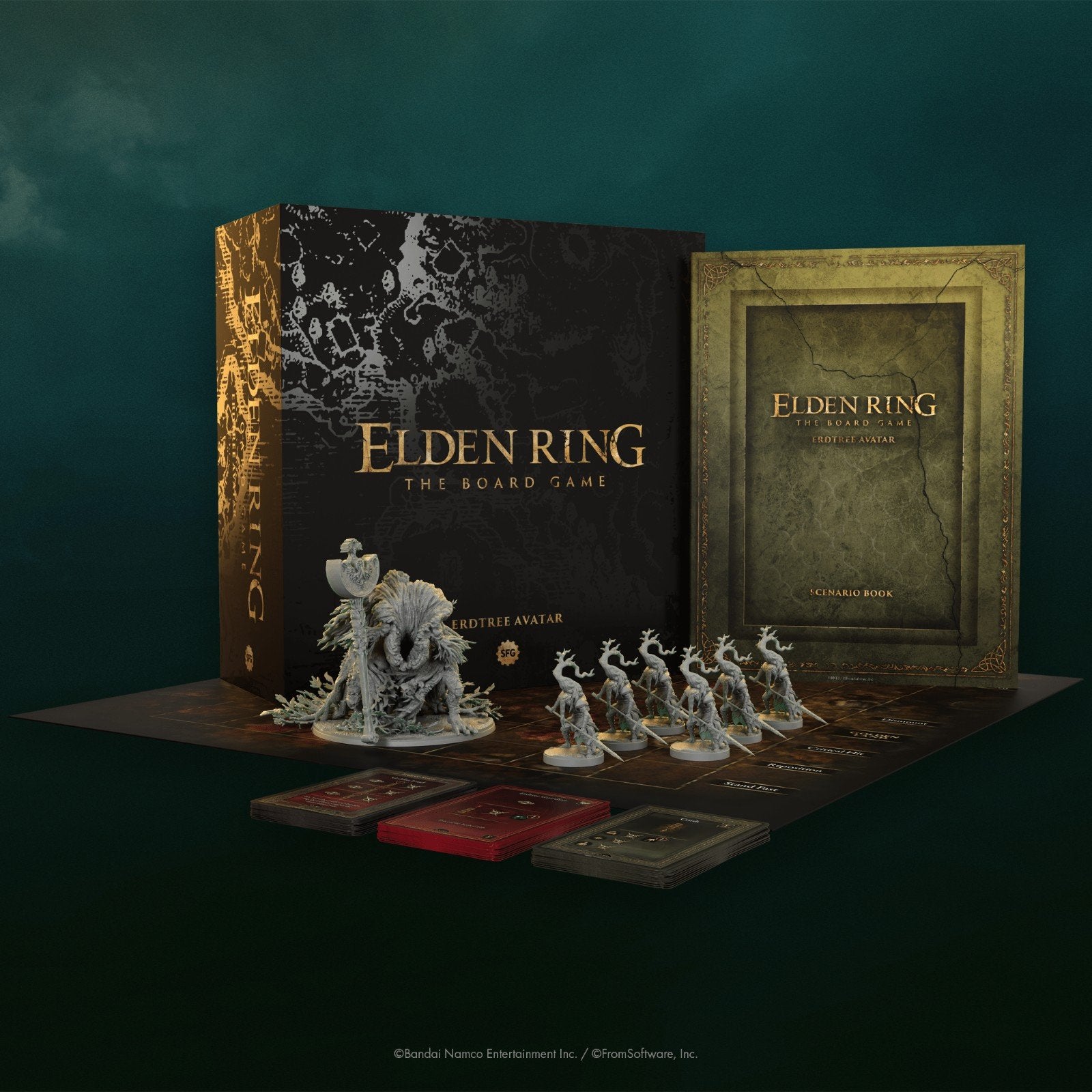 Elden Ring Board Game: Erdtree Avatar Uitbreiding, Een of twee spelers, Ophalen of Verzenden, Nieuw, Steamforged Games