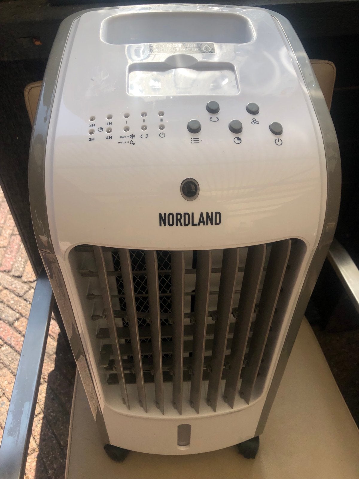 Nordland Mobiele Airco/Luchtkoeler met Timer, Ophalen, Gebruikt, Minder dan 60 m³, Timer