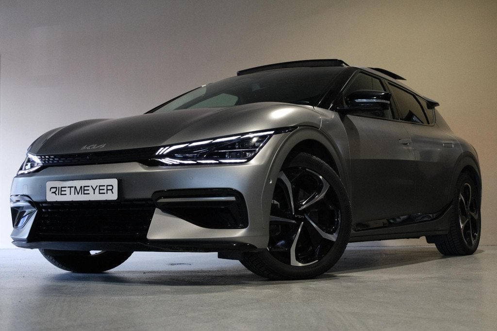 Kia EV6 GT-Line AWD 84 kWh |Pano |HUD |Stoelventilatie |Meri, Auto's, Kia, Automaat, 12 maanden, 522 km, 84 kWh