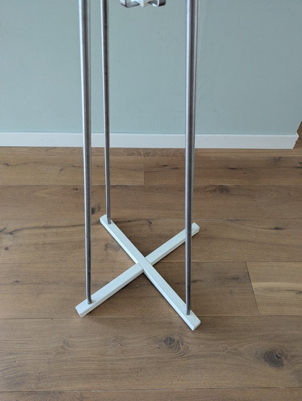 Staande kapstok met bovenhang, Ophalen, Gebruikt, Metaal, Staande kapstok