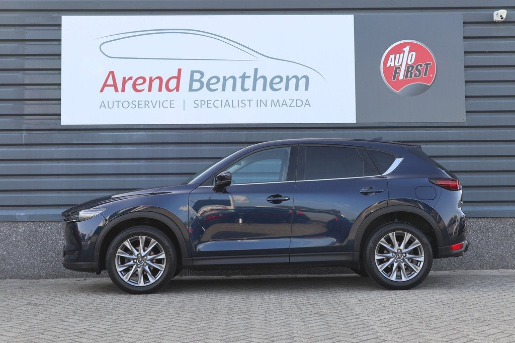 Mazda CX-5 2.0 SkyActiv-G 165 Sport Selected Automaat / Trek, Auto's, Mazda, Gebruikt, 4 cilinders, Blauw, Origineel Nederlands