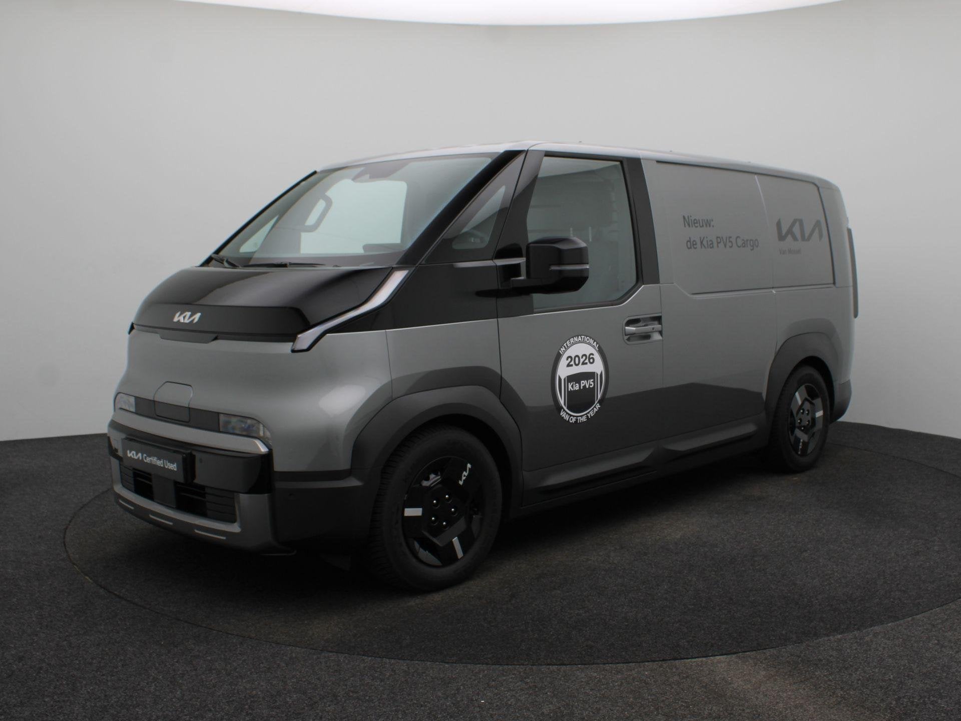 Kia PV5 L2H1 Plus 71.2 kWh | NU BESTELBAAR |, Auto's, 12 maanden, Kia, 750 kg, 163 pk